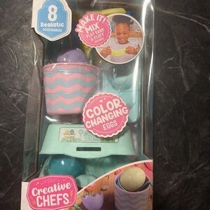 Creative Chefs Color-Changing Eggs Playset - Pink & Teal